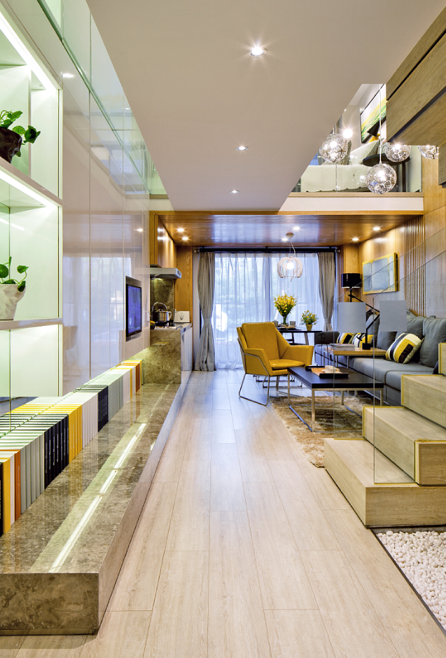 龍湖九里晴川-現(xiàn)代簡約-臥室設(shè)計效果圖