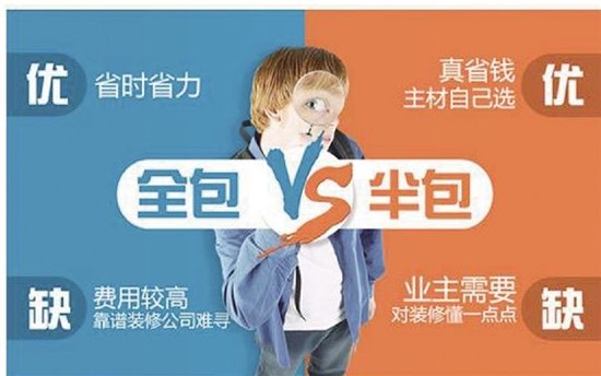 房子裝修是半包好還是全包好？哪種更省錢省心？