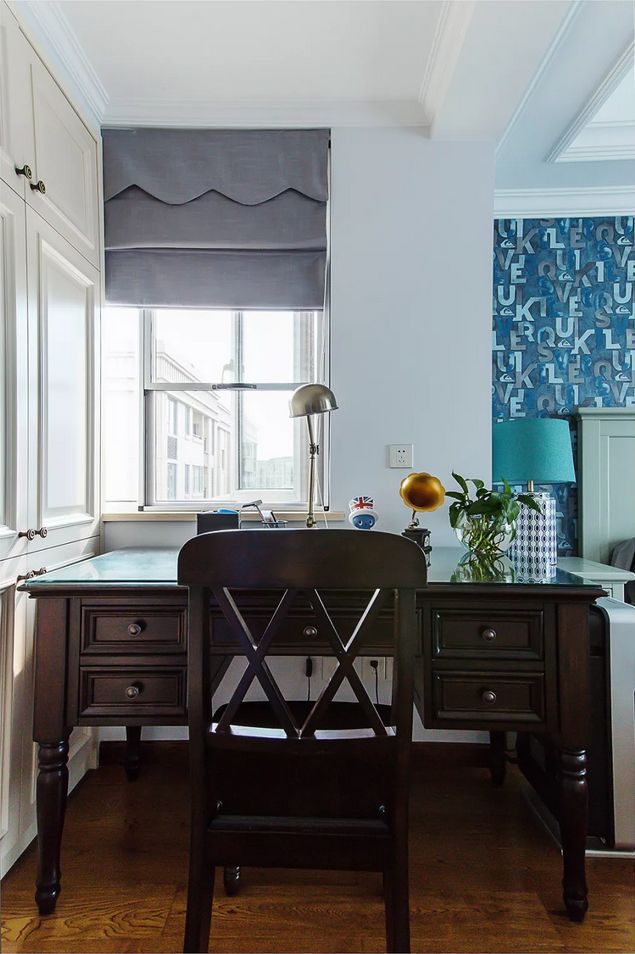 [裝修案例]128平米三居室美式裝修風格，舒適的居家生活