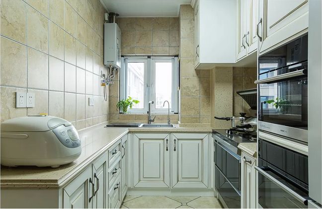 [裝修案例]128平米三居室美式裝修風格，舒適的居家生活