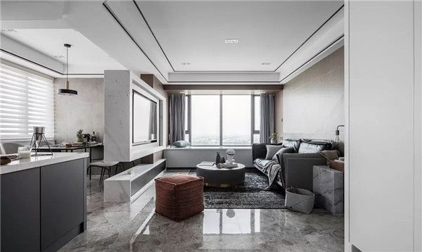 客廳隔斷常見的幾種方法，附客廳隔斷效果圖