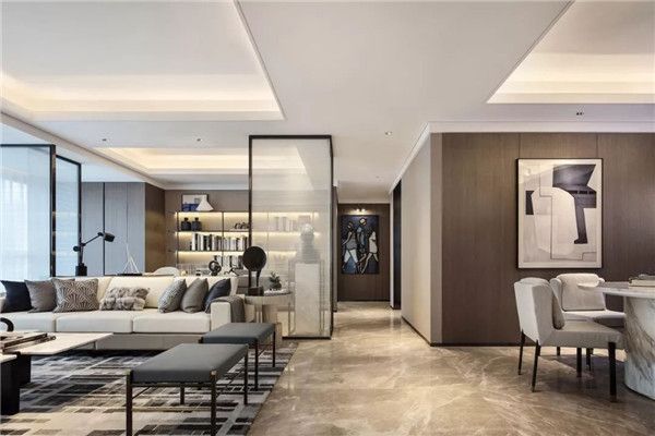 客廳隔斷常見的幾種方法，附客廳隔斷效果圖