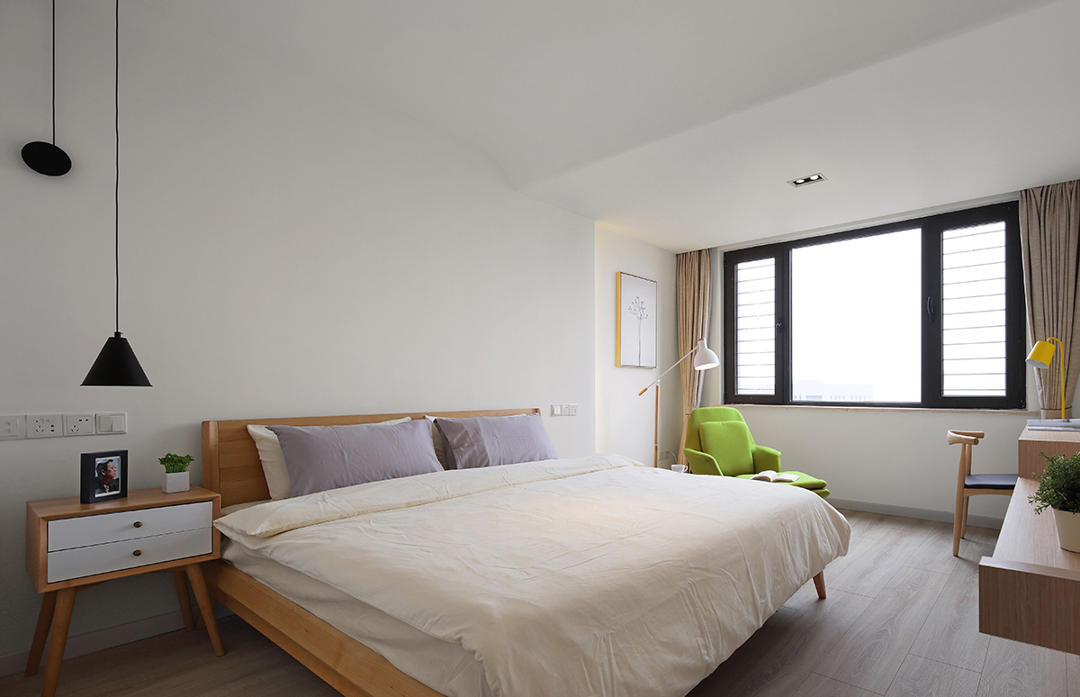 龍湖九里晴川-現(xiàn)代簡約-臥室設(shè)計(jì)效果圖