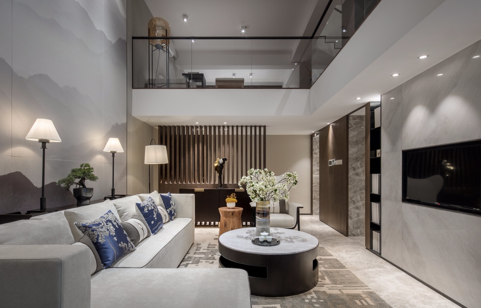 龍湖九里晴川-現(xiàn)代簡約-臥室設計效果圖