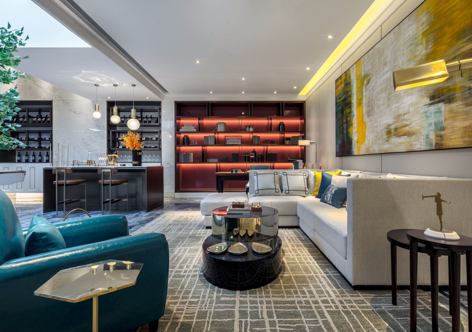 龍湖九里晴川-現(xiàn)代簡約-臥室設(shè)計效果圖