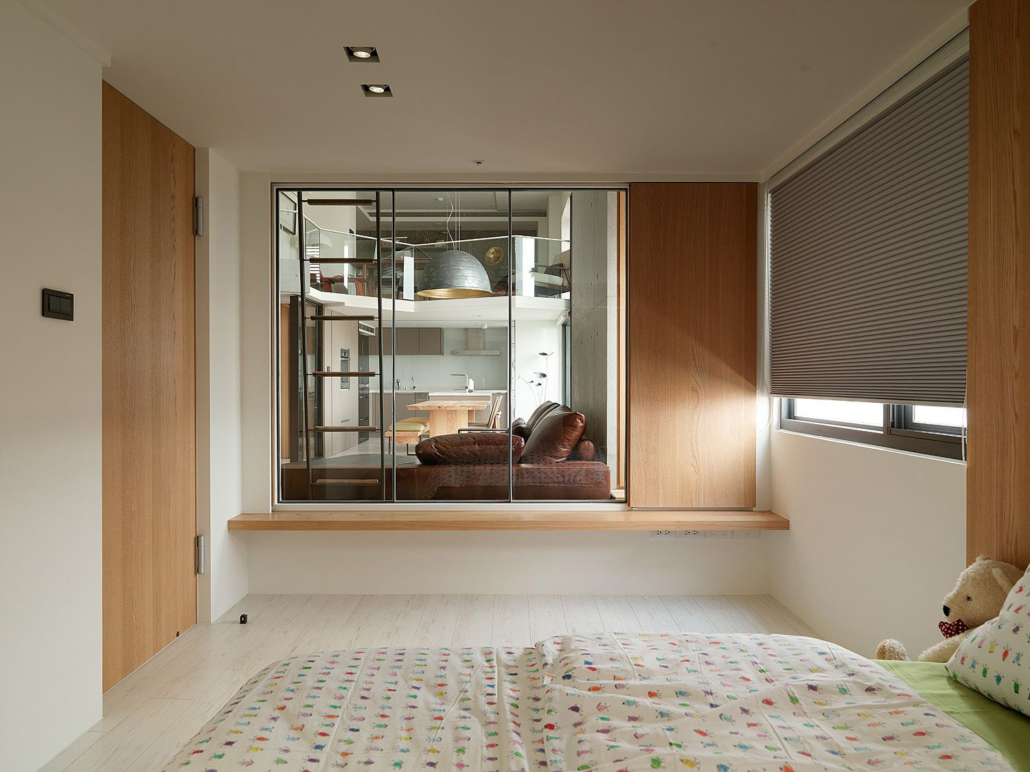 龍湖九里晴川-現(xiàn)代簡約-臥室設計效果圖