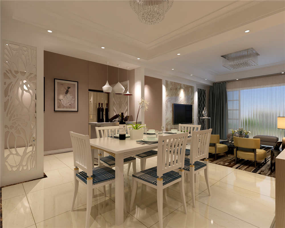 龍湖九里晴川-現(xiàn)代簡約-臥室設計效果圖