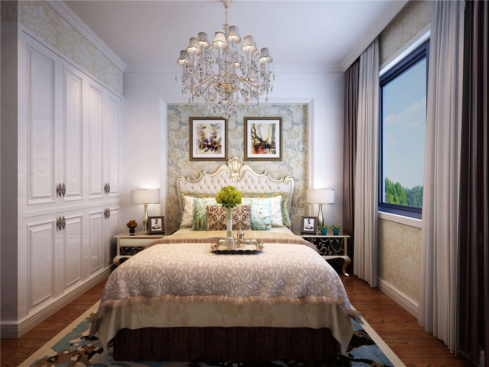 龍湖九里晴川-現(xiàn)代簡約-臥室設(shè)計(jì)效果圖