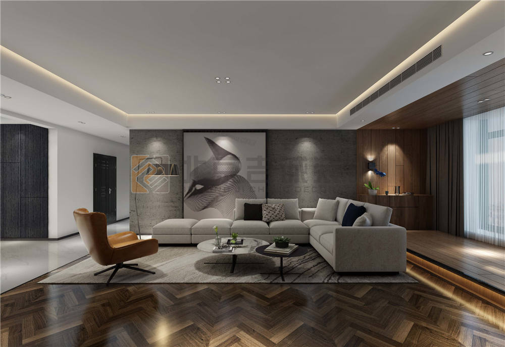 龍湖九里晴川-現(xiàn)代簡約-臥室設計效果圖