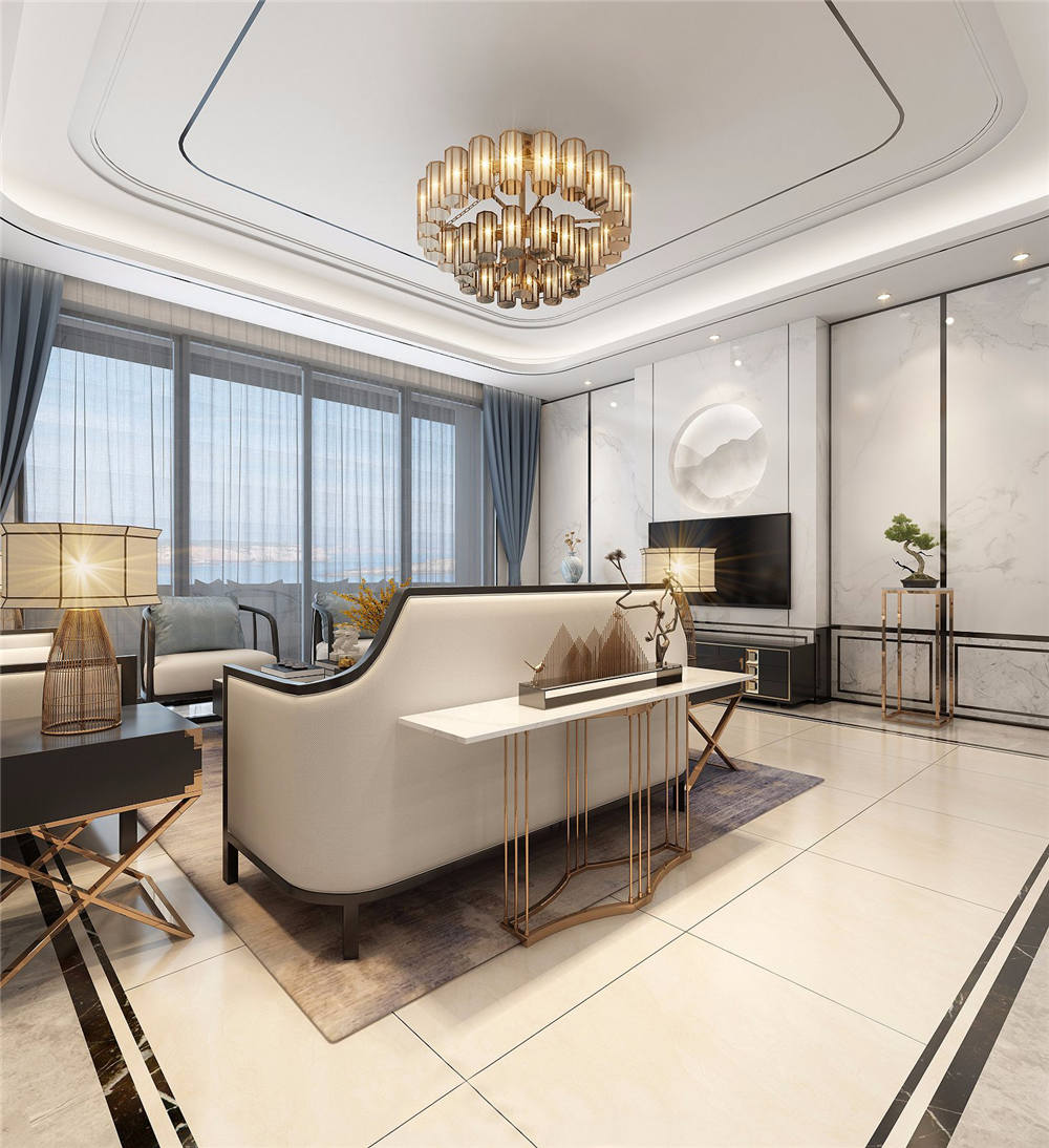 龍湖九里晴川-現(xiàn)代簡約-臥室設計效果圖