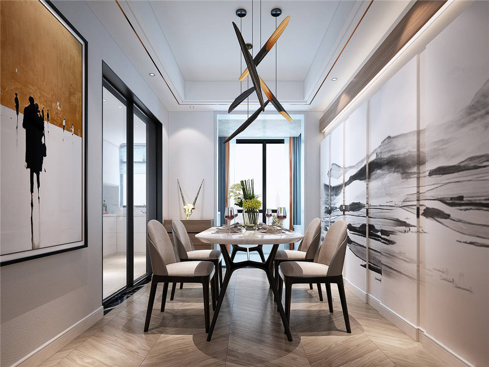 龍湖九里晴川-現(xiàn)代簡(jiǎn)約-臥室設(shè)計(jì)效果圖