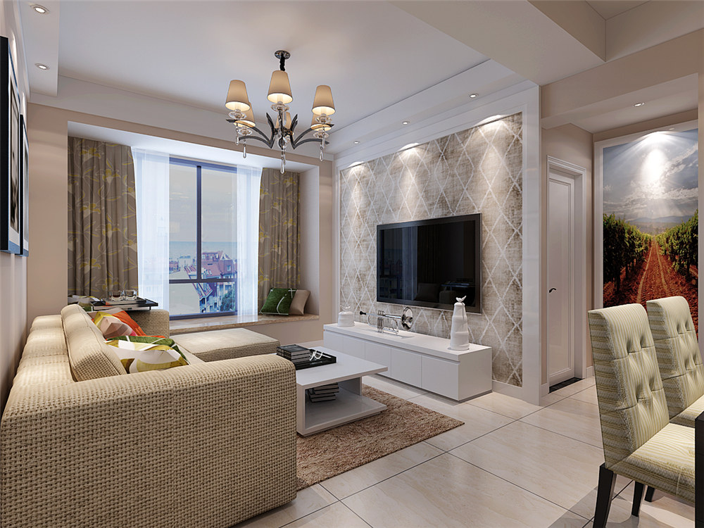 龍湖九里晴川-現(xiàn)代簡約-臥室設計效果圖