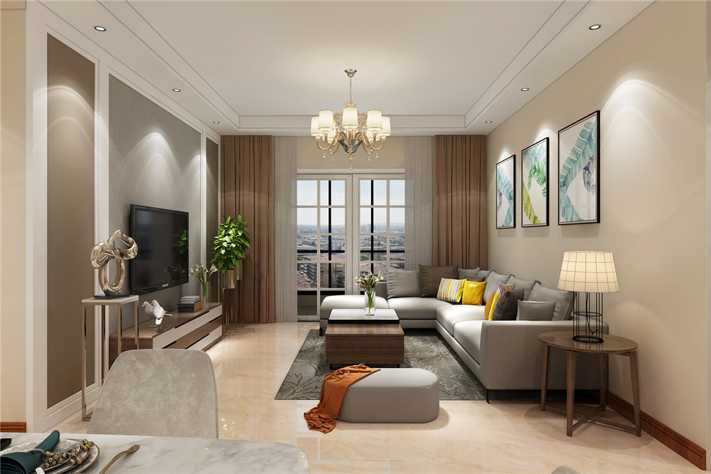 龍湖九里晴川-現(xiàn)代簡約-臥室設(shè)計(jì)效果圖