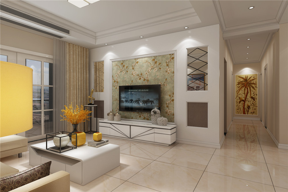 龍湖九里晴川-現(xiàn)代簡約-臥室設計效果圖