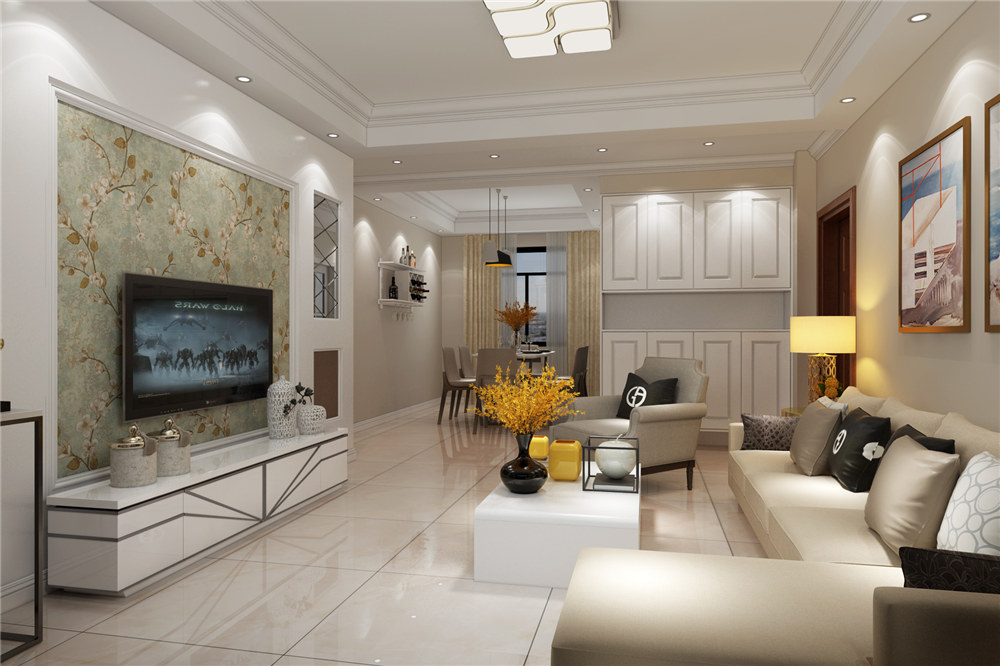 龍湖九里晴川-現(xiàn)代簡約-臥室設(shè)計(jì)效果圖