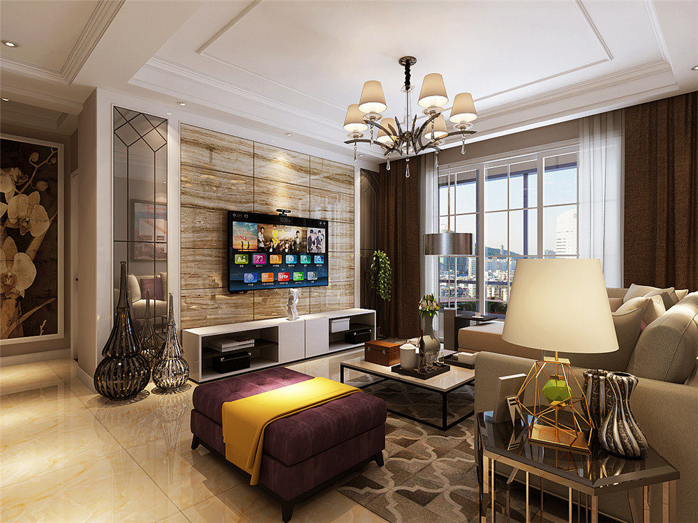 龍湖九里晴川-現(xiàn)代簡約-臥室設(shè)計(jì)效果圖