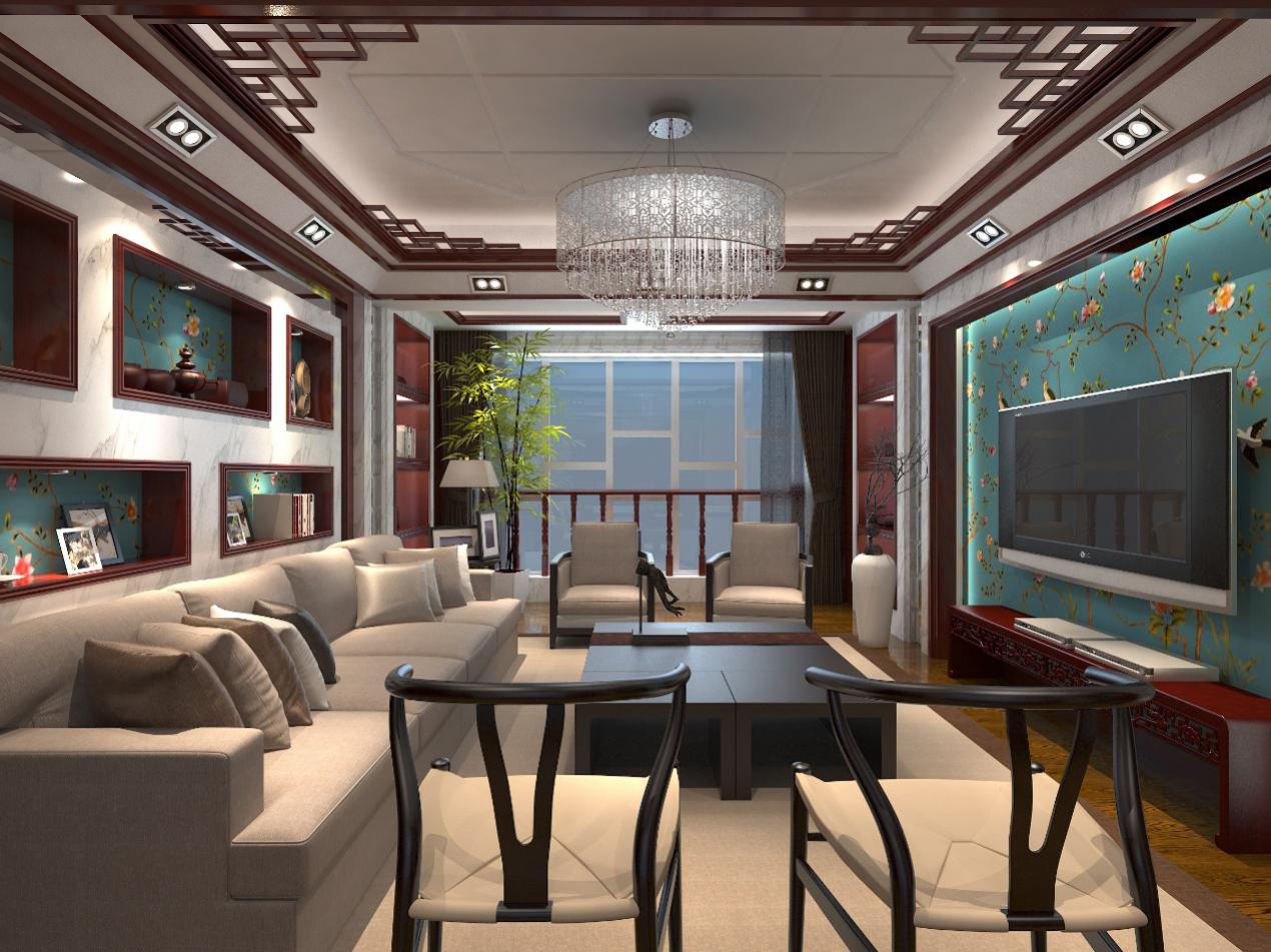 龍湖九里晴川-現(xiàn)代簡約-臥室設計效果圖