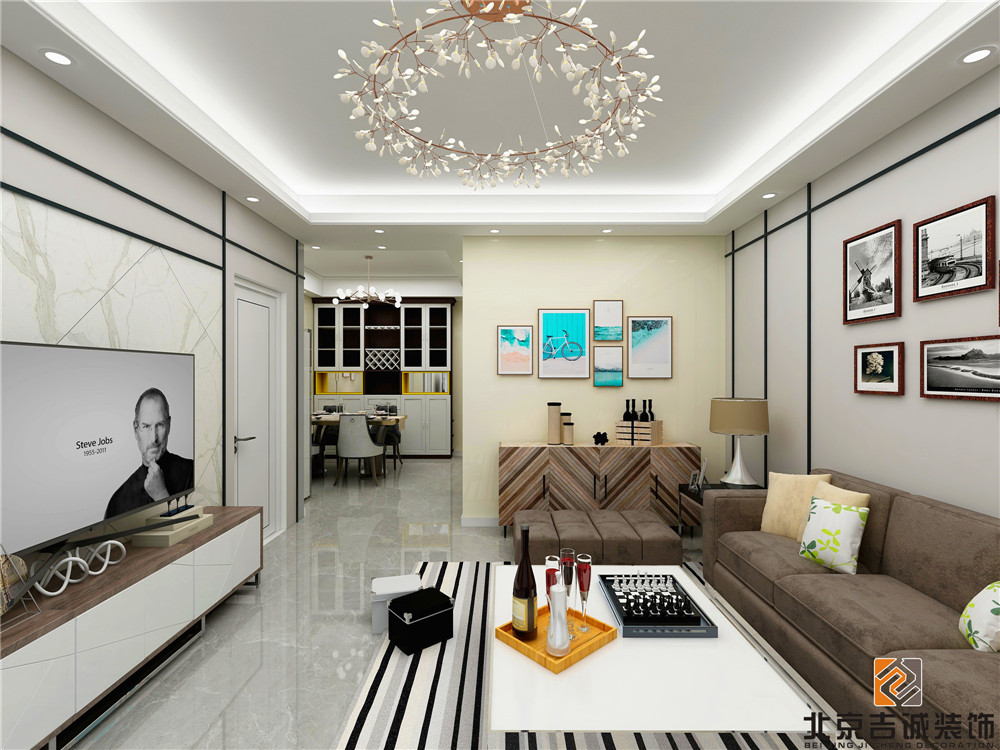 龍湖九里晴川-現(xiàn)代簡約-臥室設計效果圖