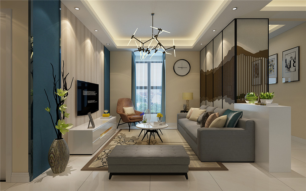 龍湖九里晴川-現(xiàn)代簡(jiǎn)約-臥室設(shè)計(jì)效果圖