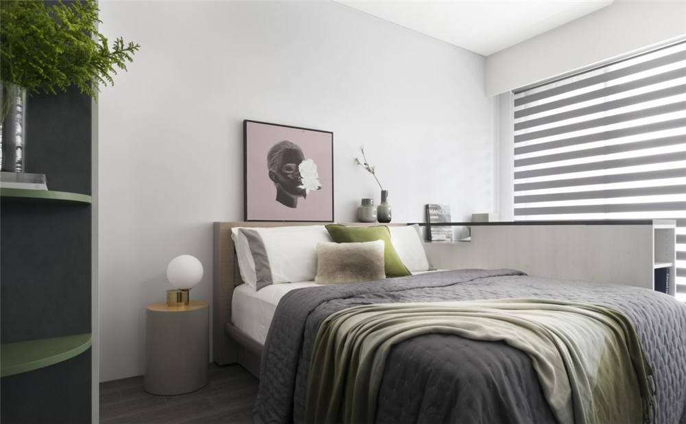 龍湖九里晴川-現(xiàn)代簡(jiǎn)約-臥室設(shè)計(jì)效果圖