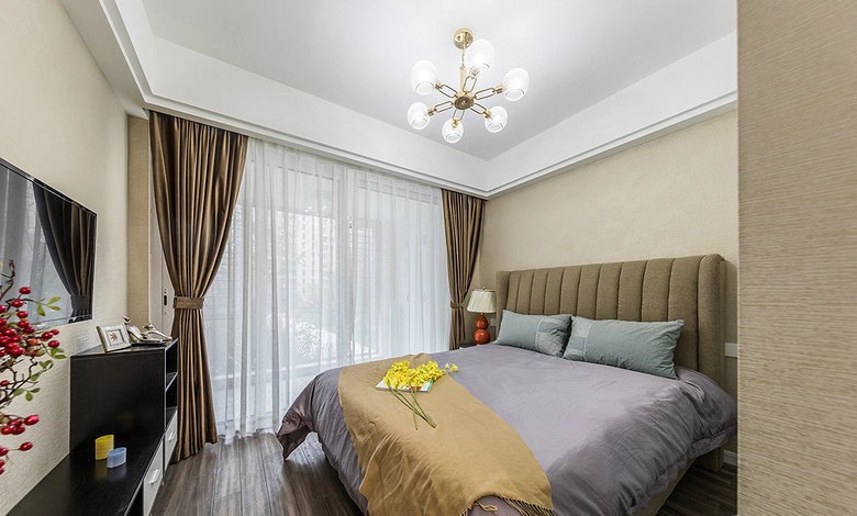 龍湖九里晴川-現(xiàn)代簡約-臥室設(shè)計(jì)效果圖