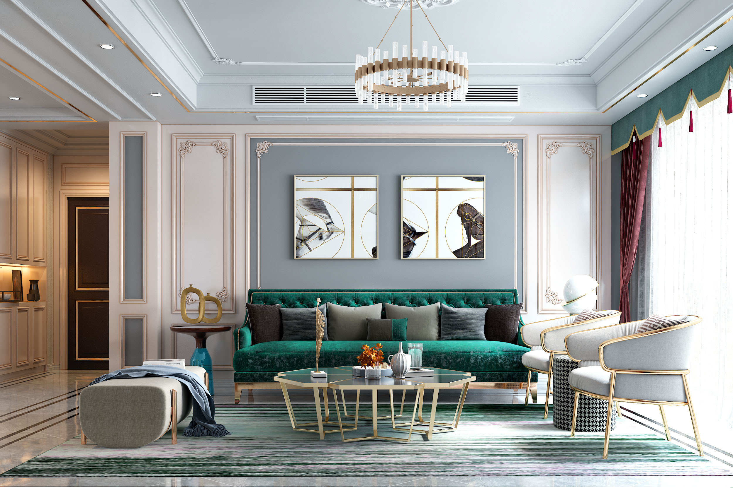 龍湖九里晴川-現(xiàn)代簡約-臥室設(shè)計(jì)效果圖