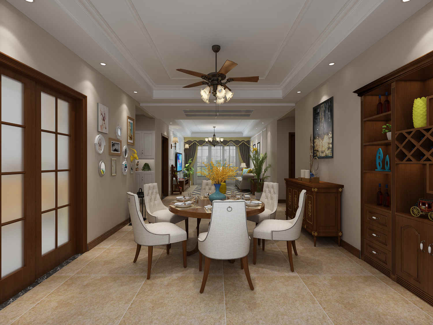 龍湖九里晴川-現(xiàn)代簡約-臥室設(shè)計(jì)效果圖