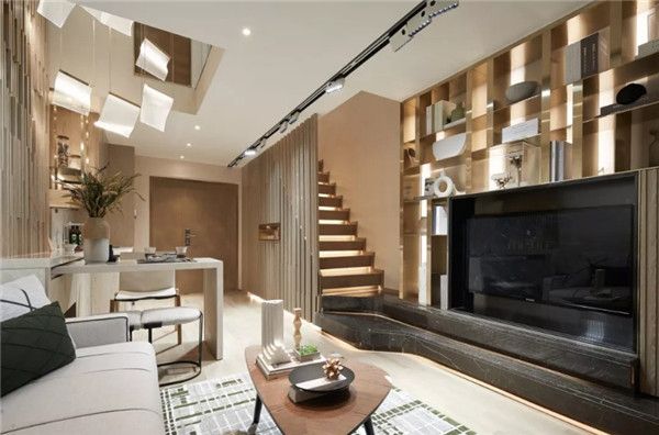 [裝修案例]36平米LOFT小戶(hù)型裝修設(shè)計(jì) 輕奢風(fēng)適合年輕人的多元生活