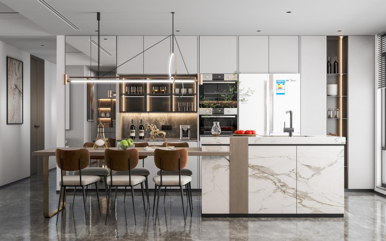 龍湖九里晴川-現(xiàn)代簡(jiǎn)約-臥室設(shè)計(jì)效果圖