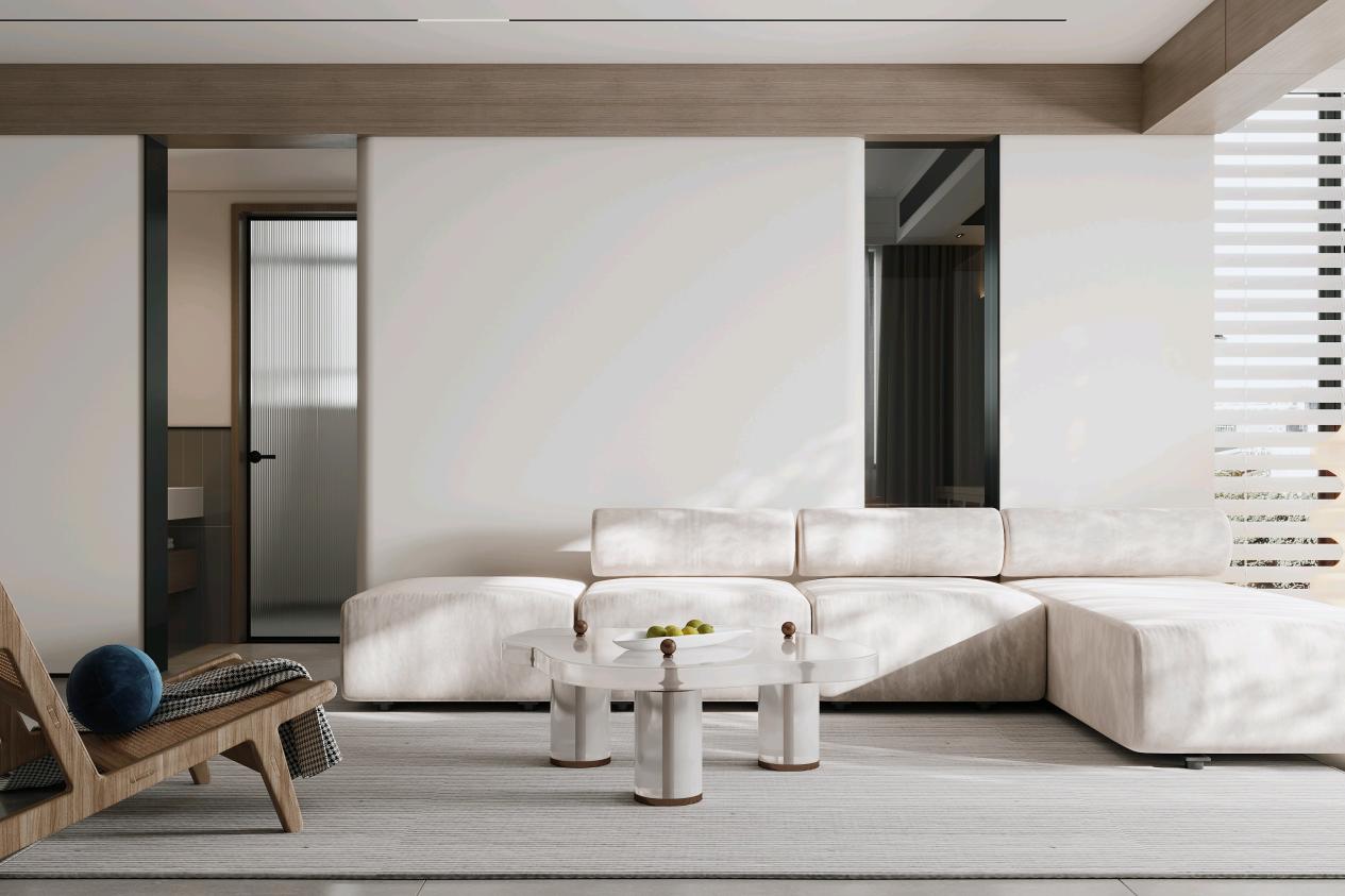 龍湖九里晴川-現(xiàn)代簡約-臥室設計效果圖