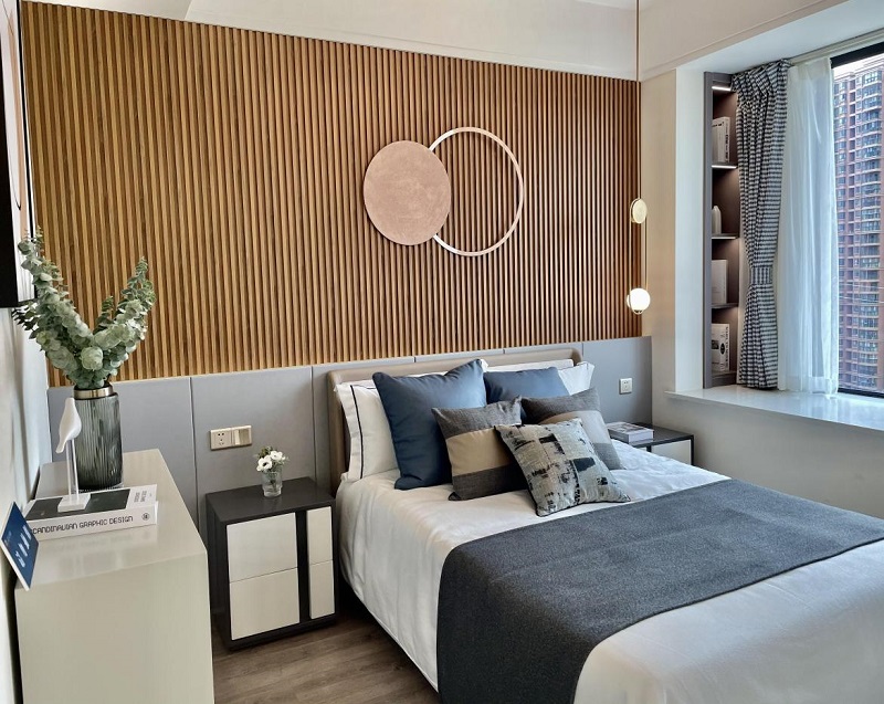 龍湖九里晴川-現(xiàn)代簡約-臥室設(shè)計(jì)效果圖