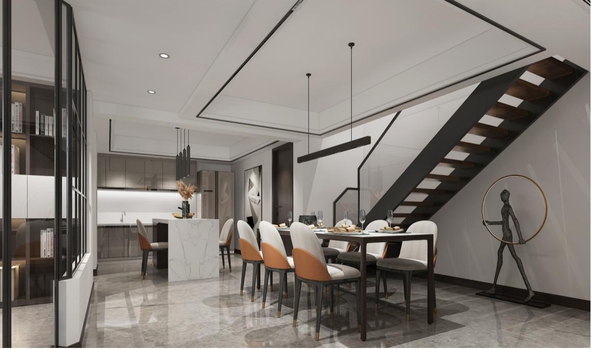 龍湖九里晴川-現(xiàn)代簡約-臥室設計效果圖