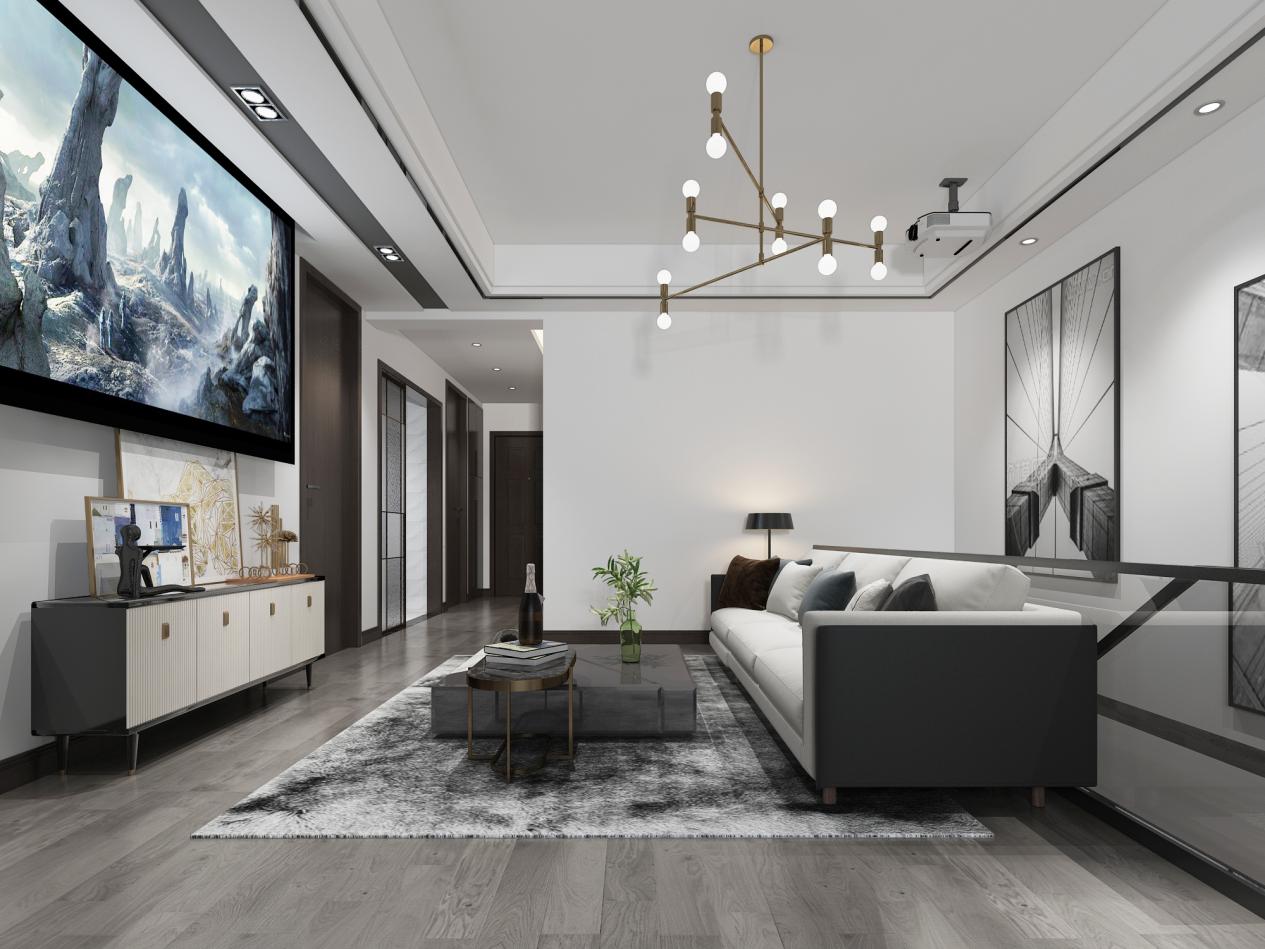 龍湖九里晴川-現(xiàn)代簡約-臥室設(shè)計(jì)效果圖