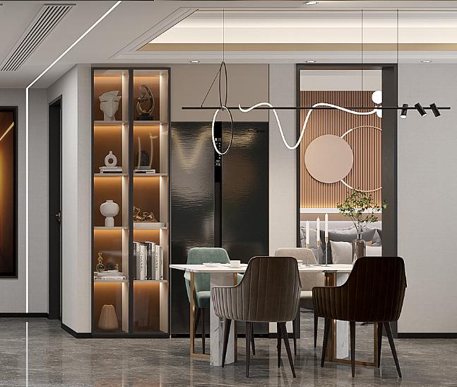 龍湖九里晴川-現(xiàn)代簡約-臥室設(shè)計(jì)效果圖