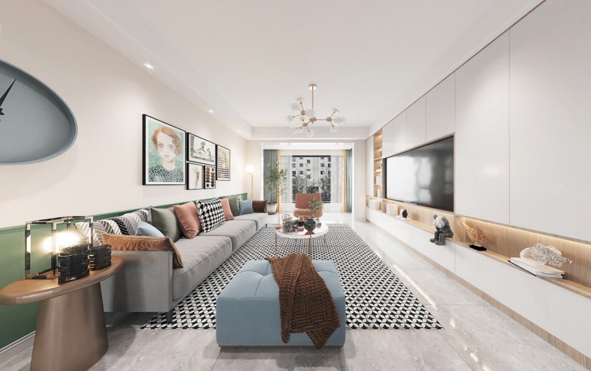 龍湖九里晴川-現(xiàn)代簡約-臥室設(shè)計(jì)效果圖